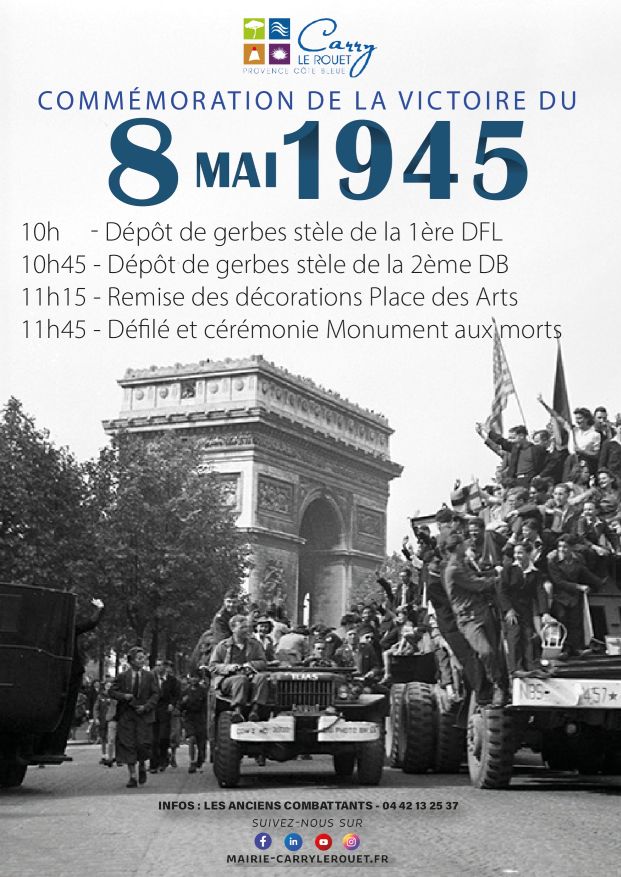 Commmoration de la Victoire de 1945