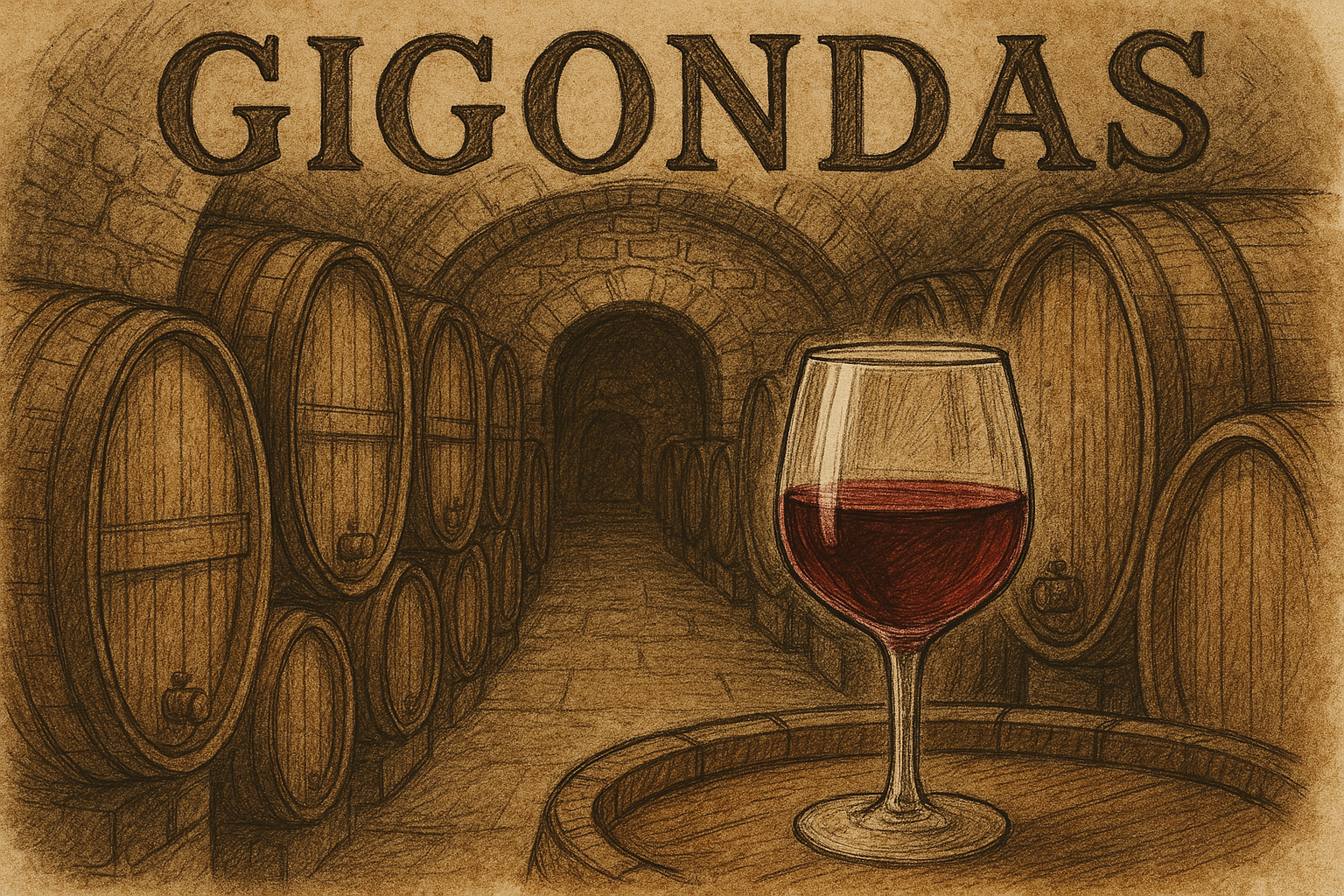 Vignoble en scne