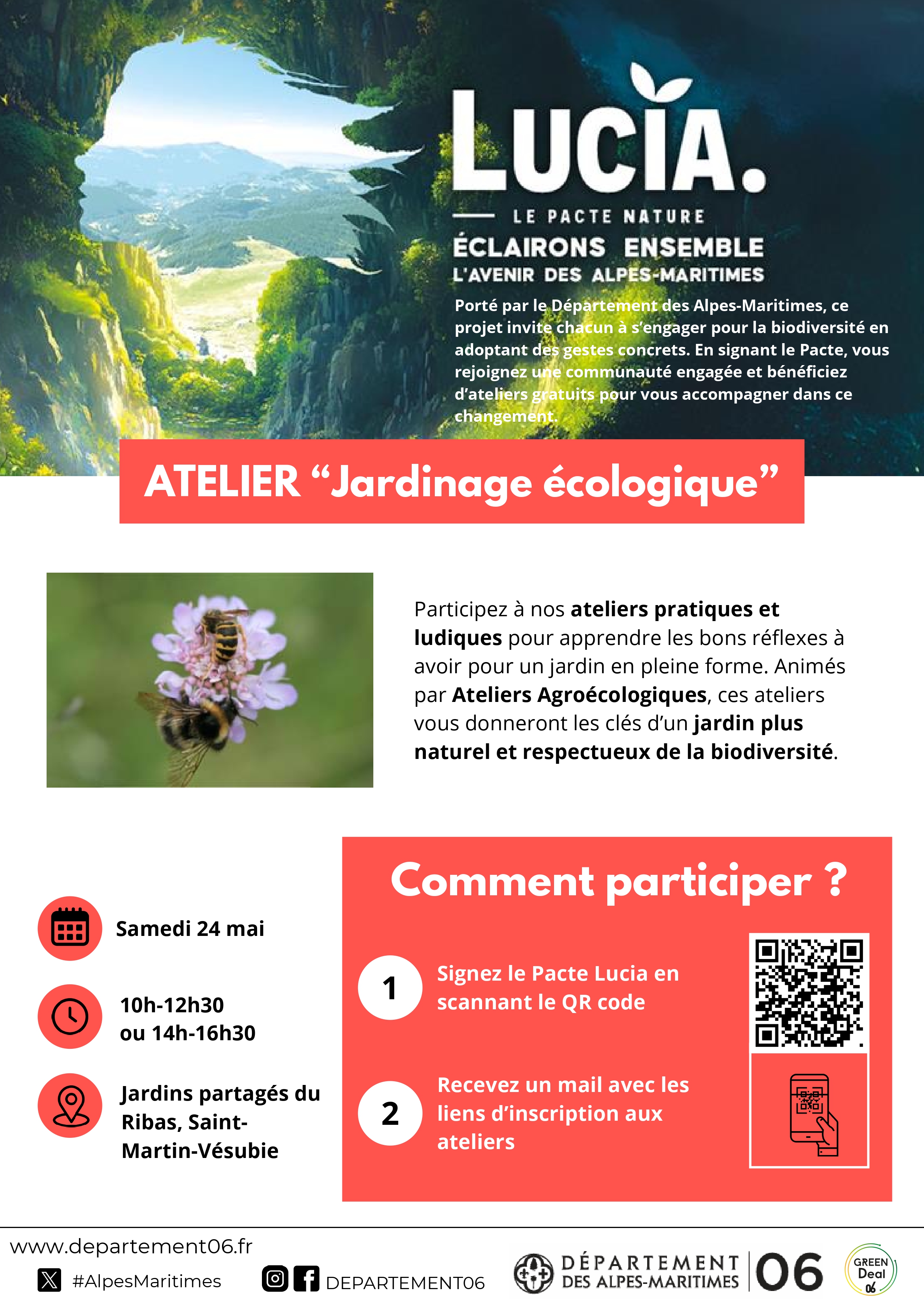 Atelier de jardinage cologique