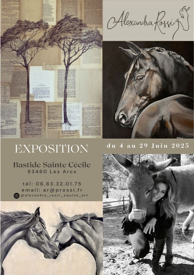 Exposition lAme des chevaux : Art au cur de la  Provence