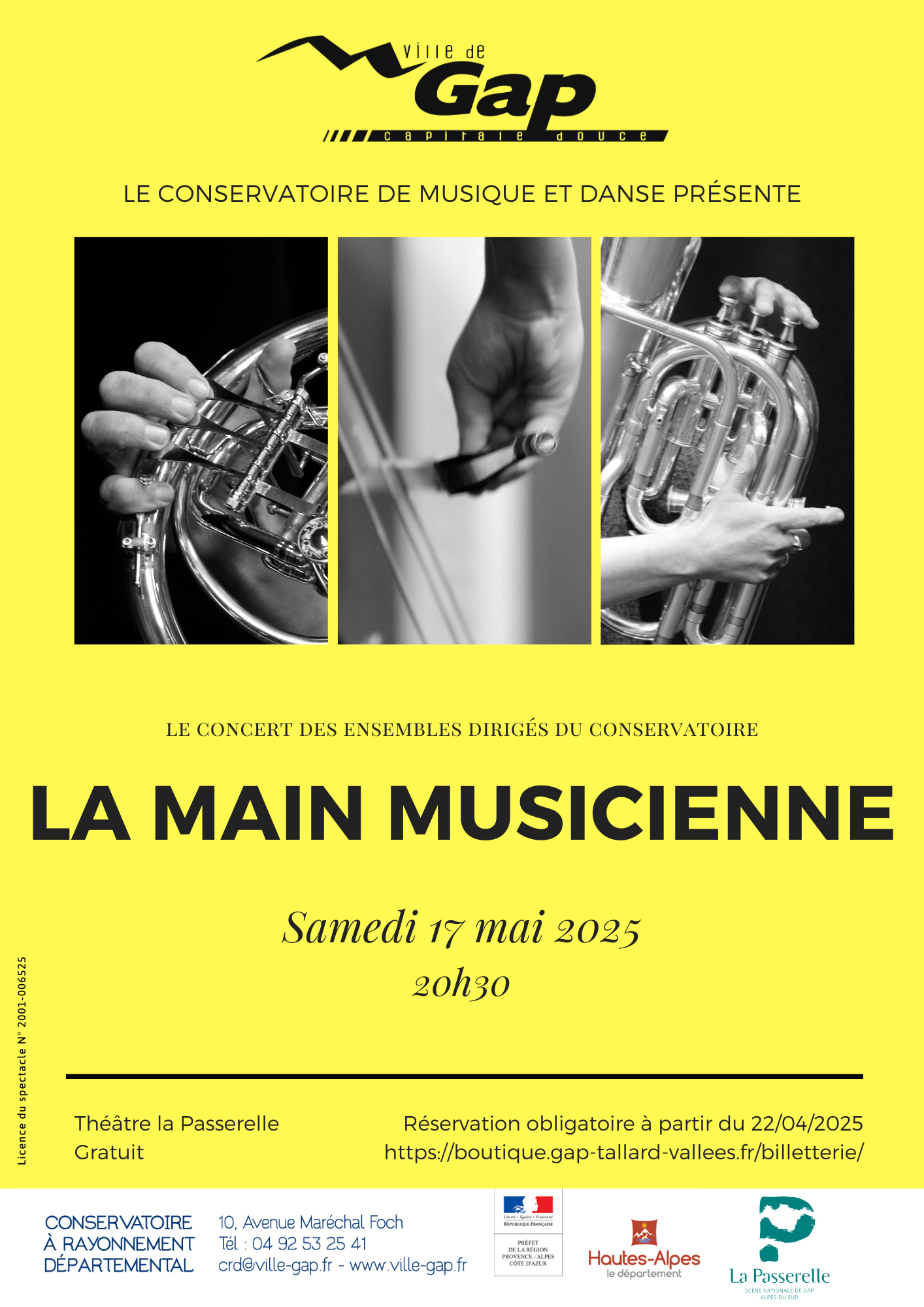 Concert : La Main Musicienne