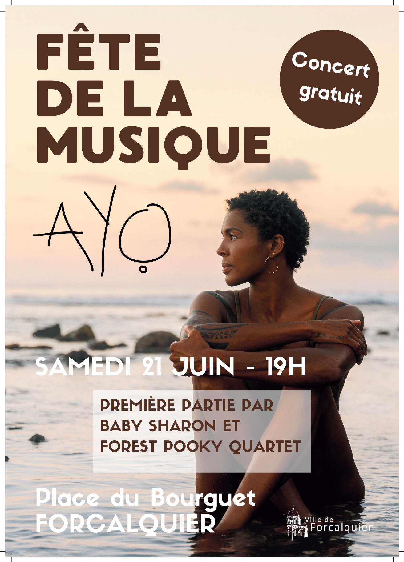 Ayo en concert  Forcalquier