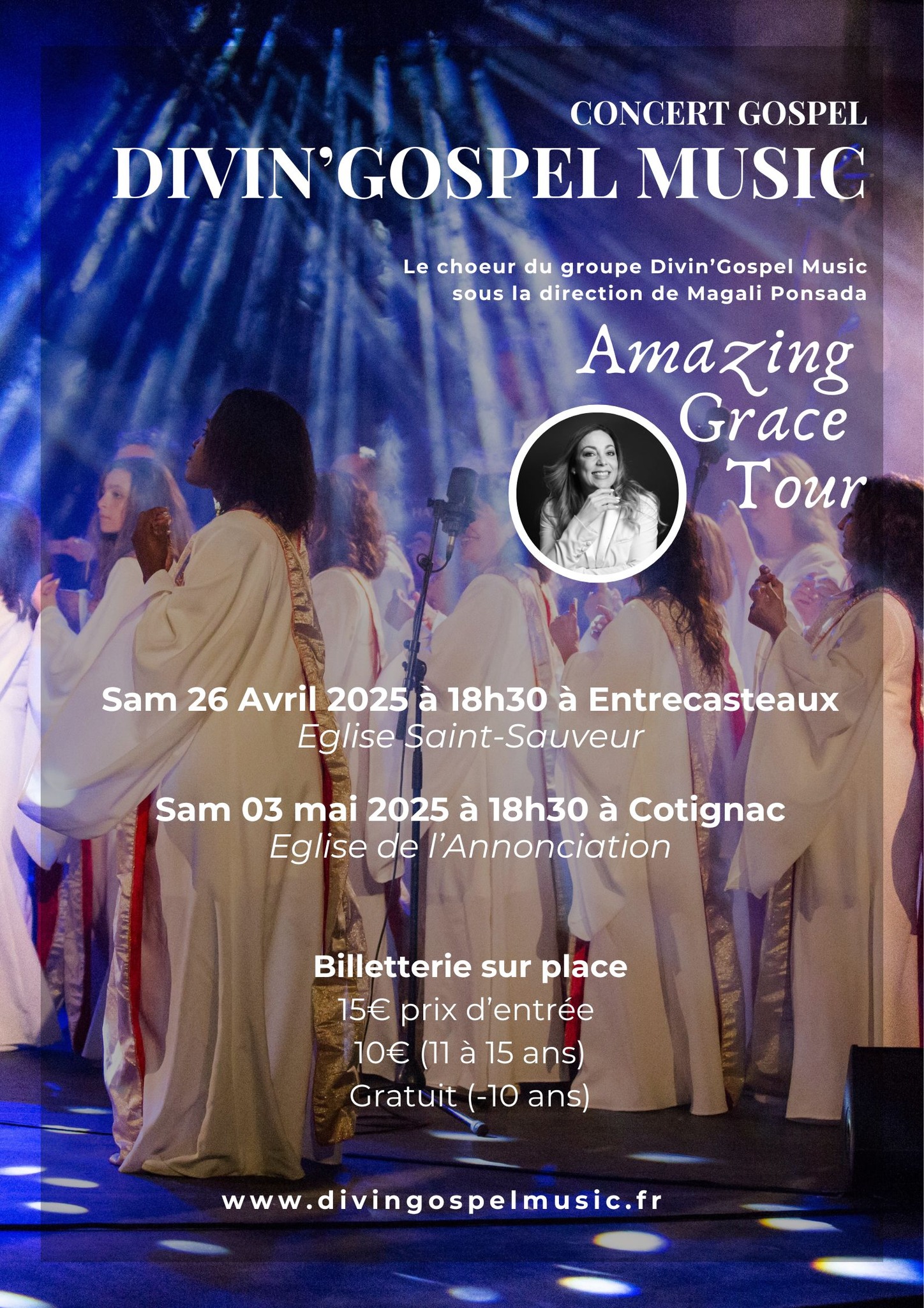 Concert : Divin'Gospel Music - musique gospel