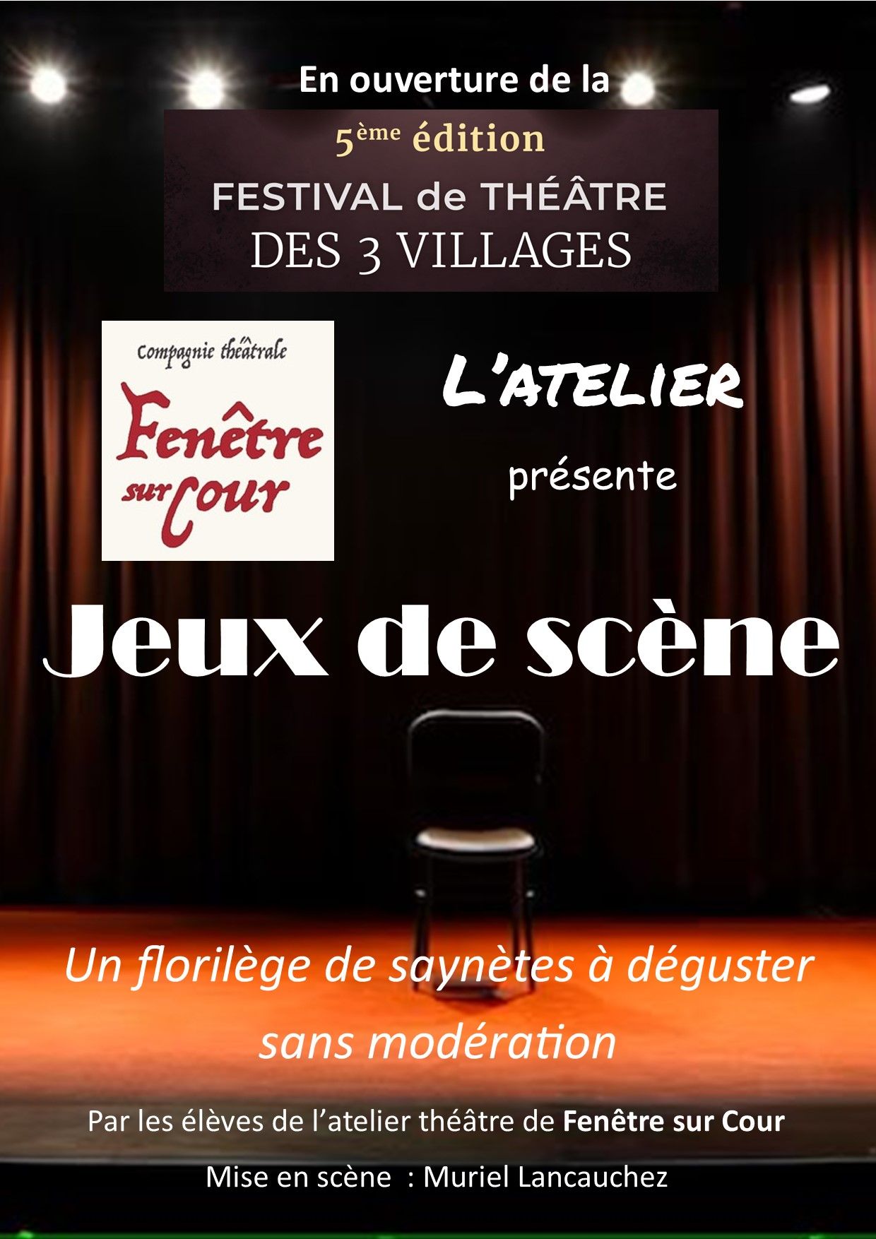 Festival de thtre des 3 Villages : 