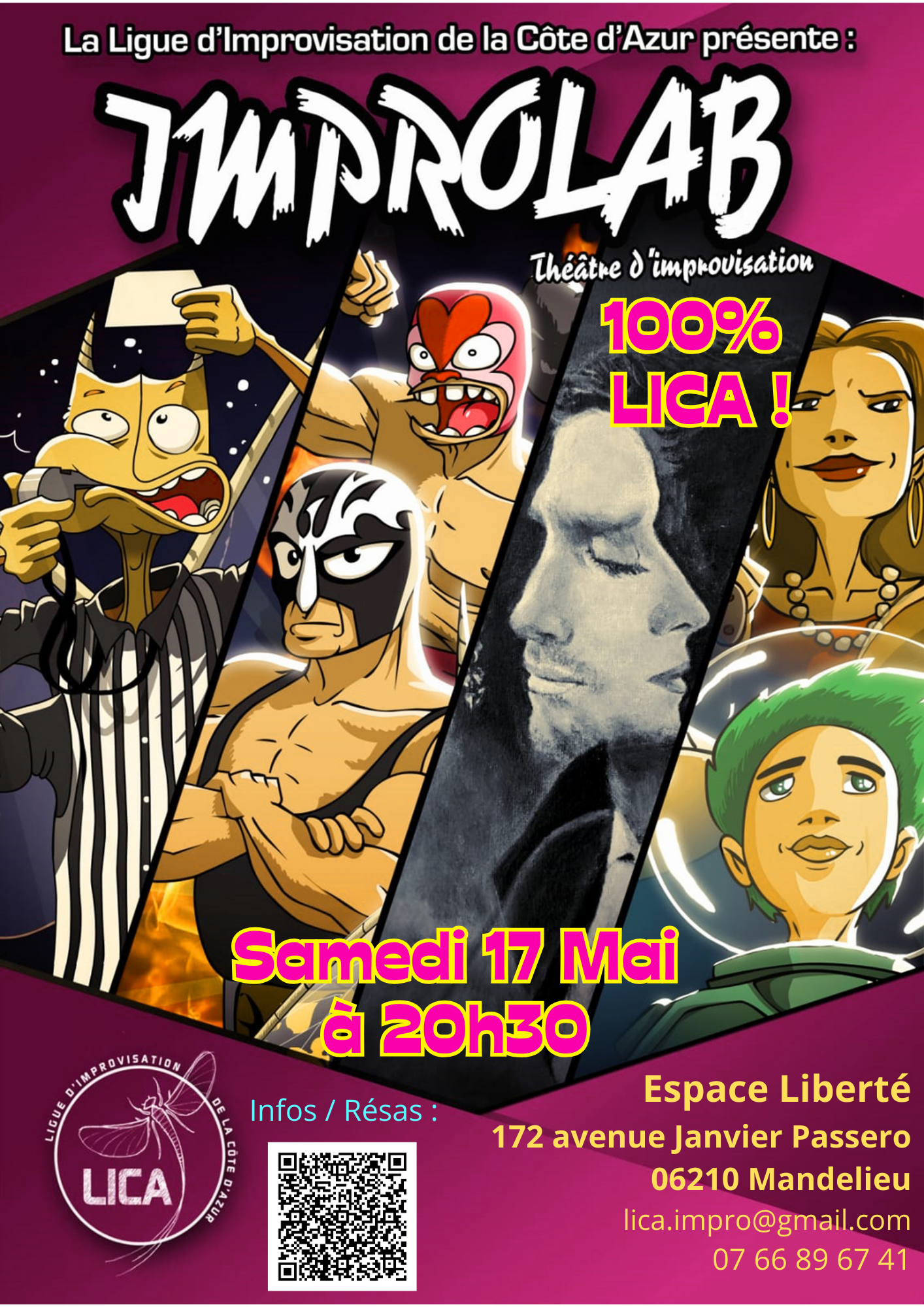 Un spectacle 100% LICA pour bien dbuter l't !