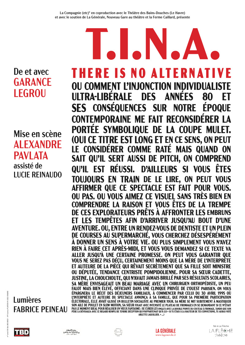 Les Nuits Th��trales de Simone �  T.I.N.A.