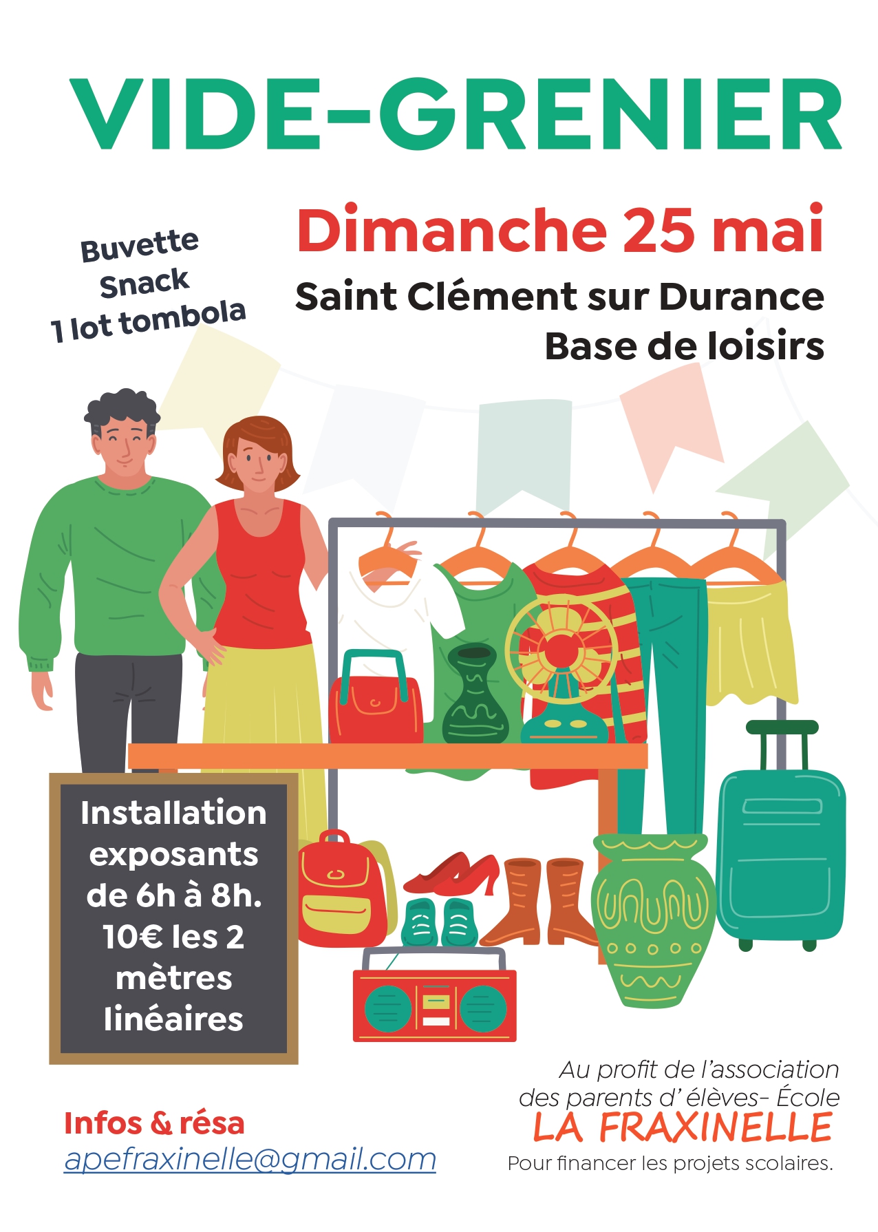 Vide grenier de la Fraxinelle