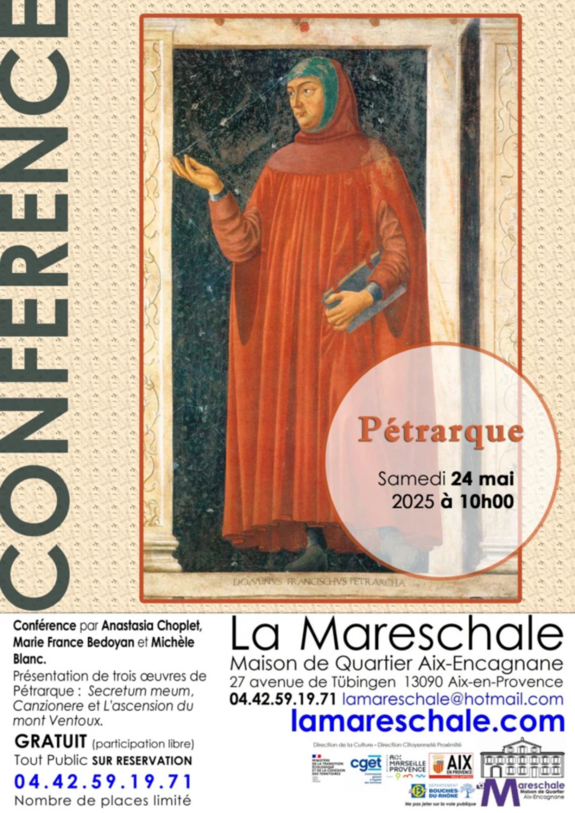 Confrence : Ptrarque