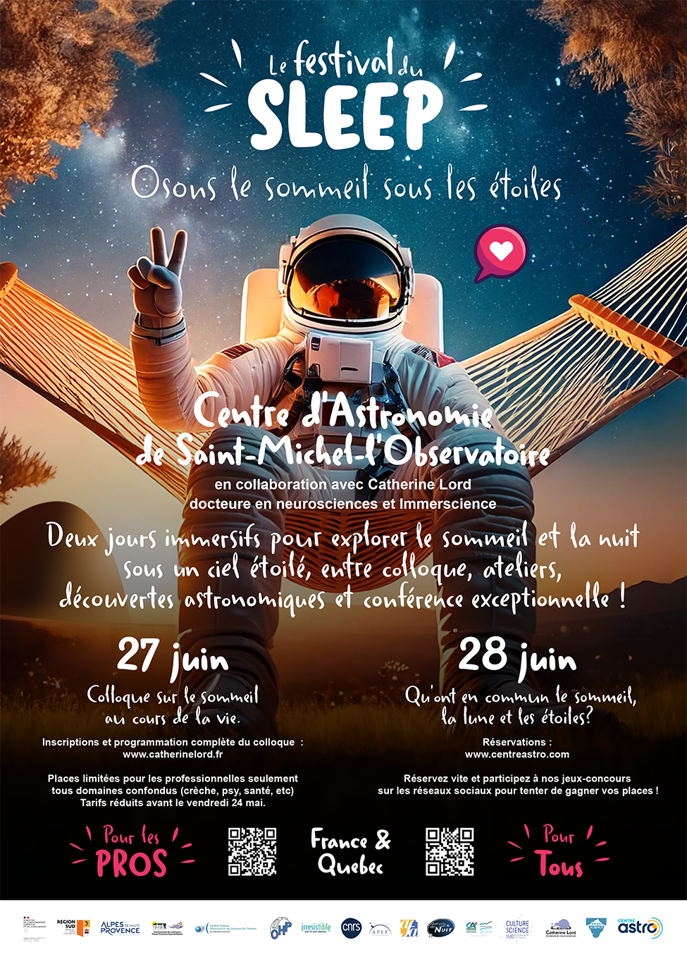 Festival de Sleep au Centre Astro