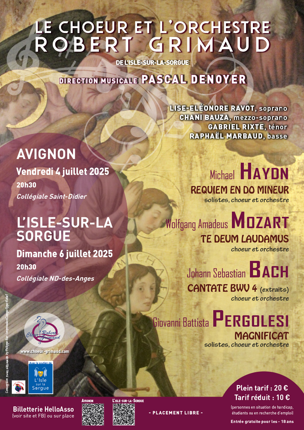 Concert symphonique du choeur Robert Grimaud