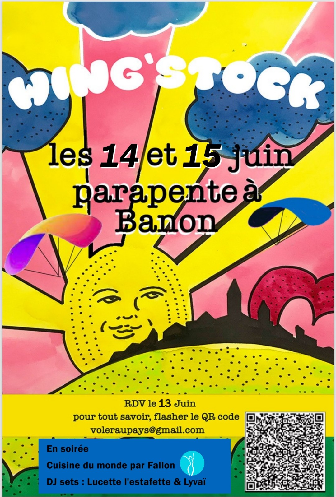 Festival du parapente : Wing 'stock