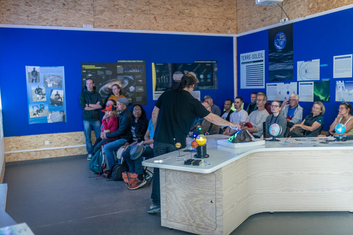 Rencontre en ciel pur - Visite guide de la Maison du Soleil et de l'Astronomie