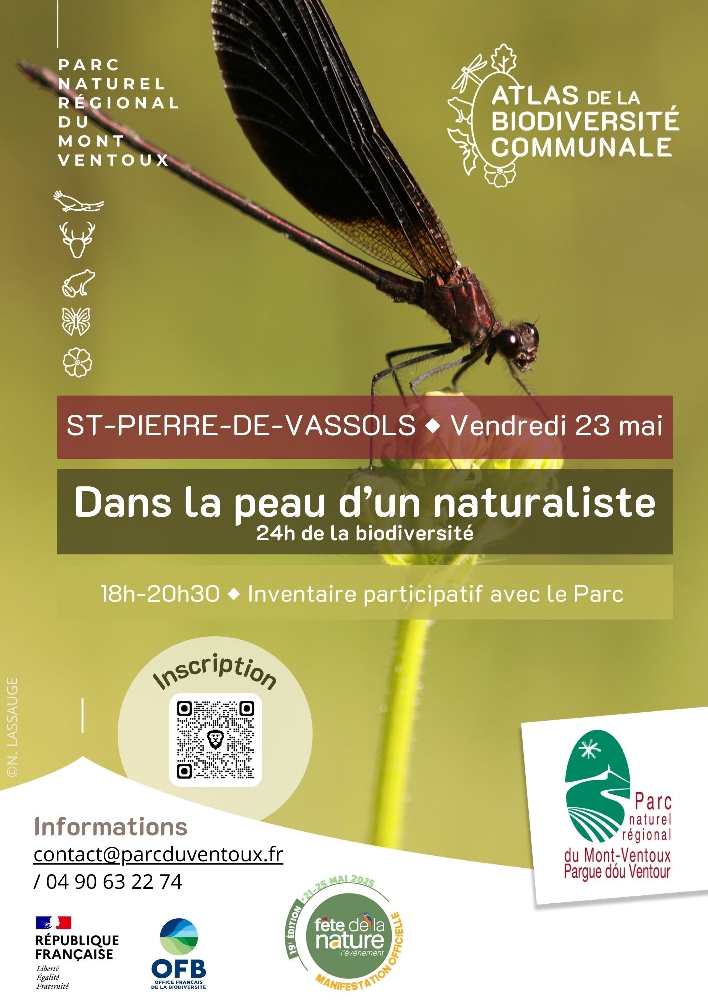 Les sorties BiodivABC du Parc : Dans la peau d'un naturaliste