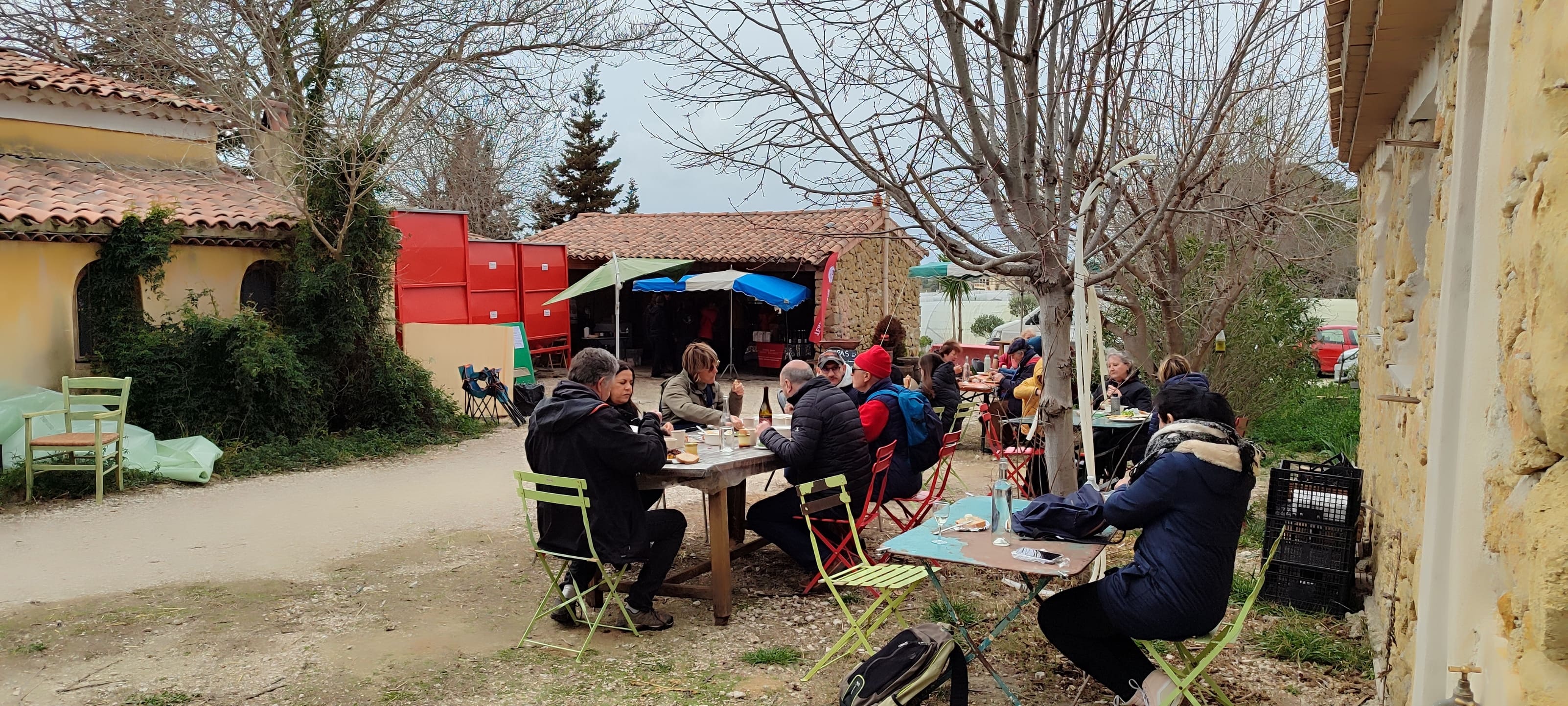 Repas champtre Paysans and CO