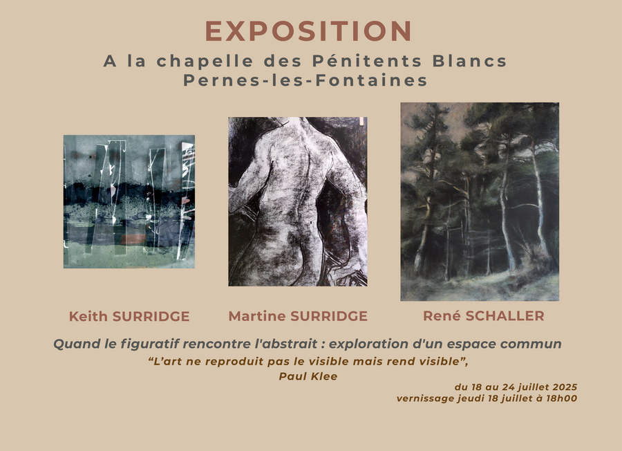 Exposition : peintures, dessins et compositions abstraites