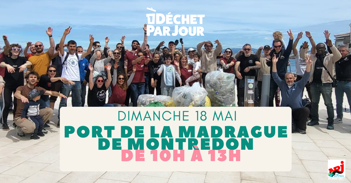 Cleanup sur le port de la Madrague