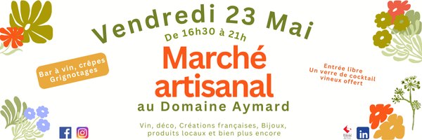 March artisanal au Domaine Aymard