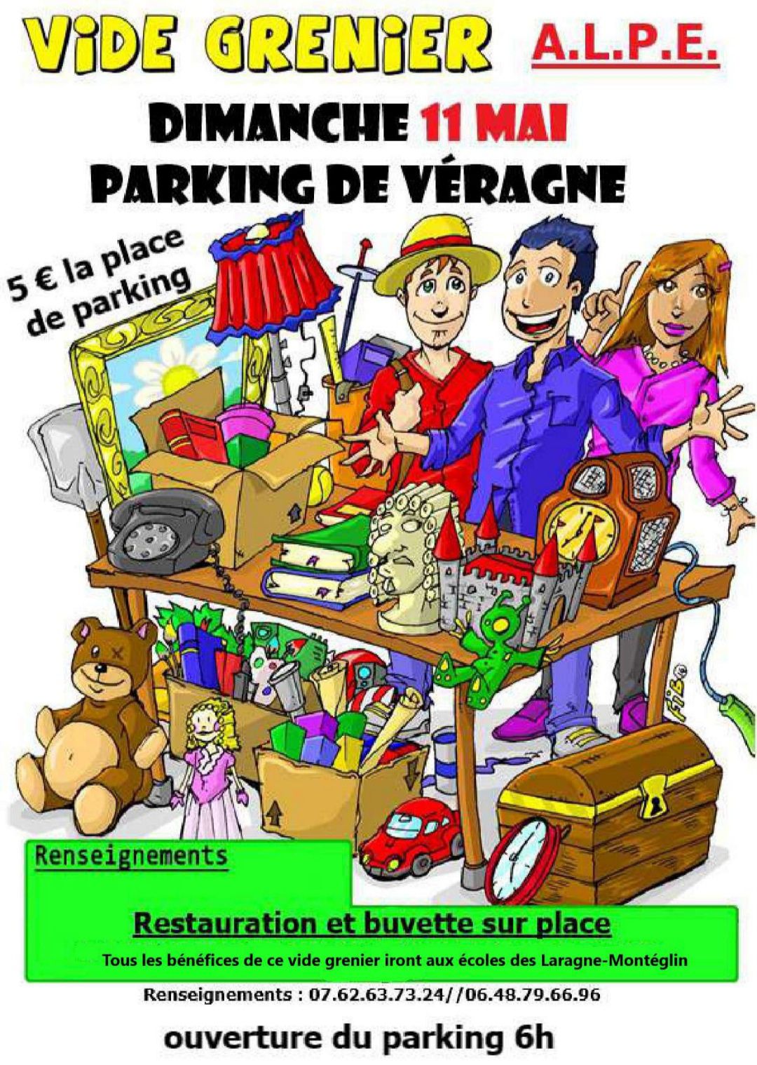 Vide greniers de l'ALPE