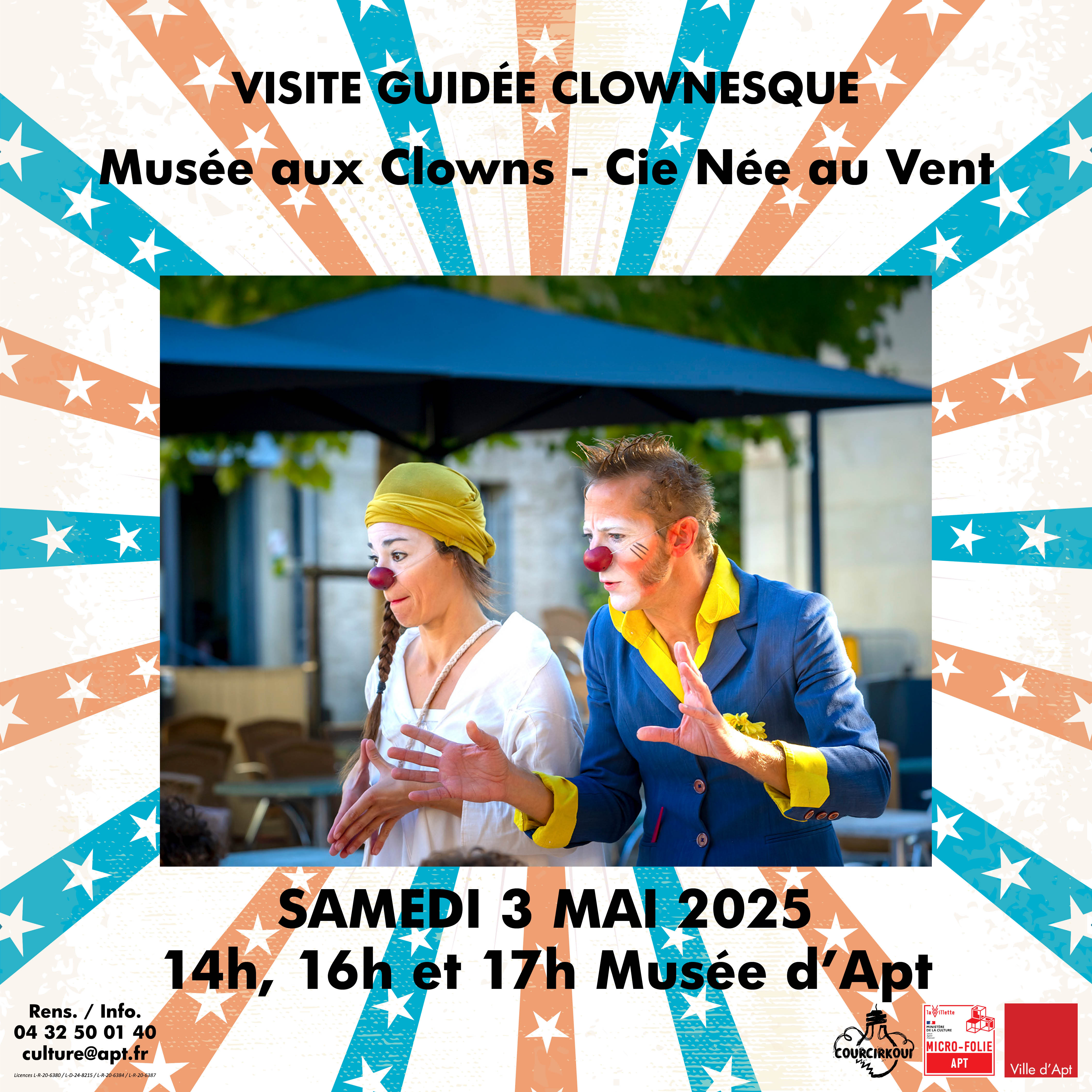 Les muses aux clowns