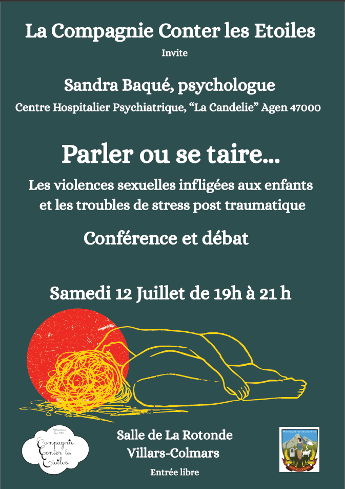Confrence et dbat  Parler ou se taire 