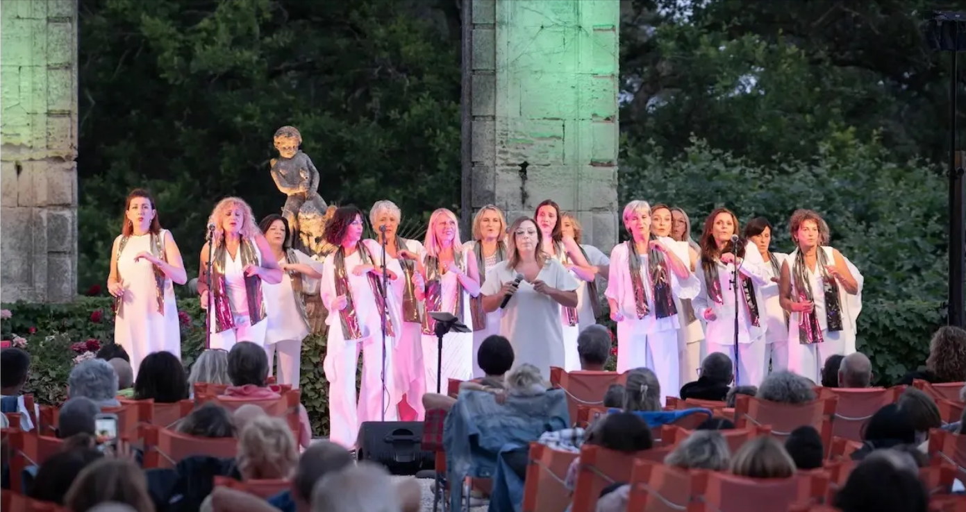 Concert Divin'Gospel au Chteau Gigognan