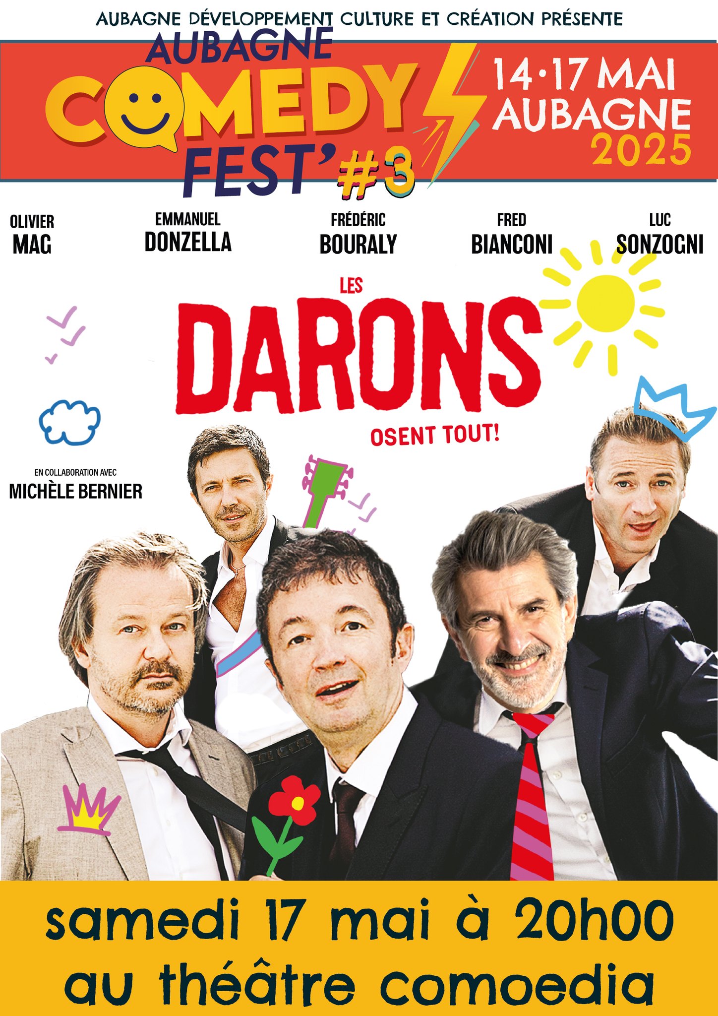 Aubagne Comedy Fest : les Darons