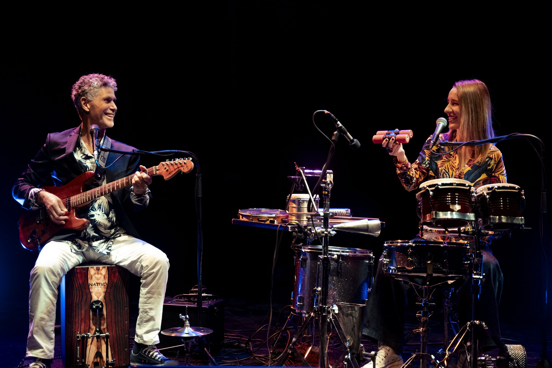 Musique au village  Agua Fogo