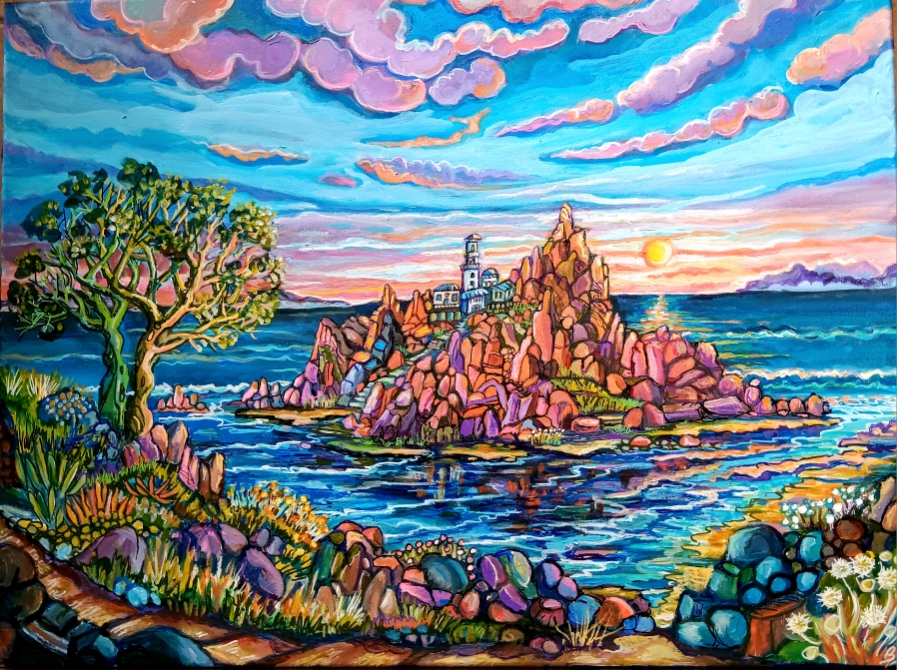 Exposition de peinture Brigitte Belhache - Brivoal