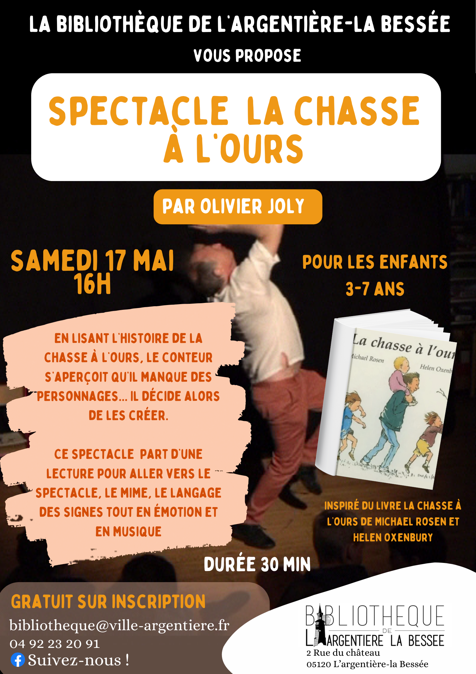 Spectacle de la chasse  l'ours