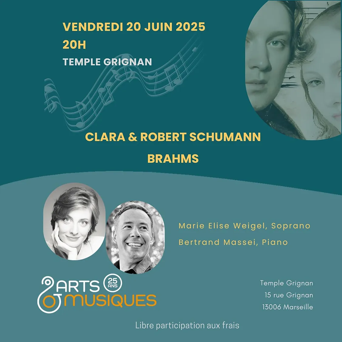 Clara & Robert Schumann  Brahms