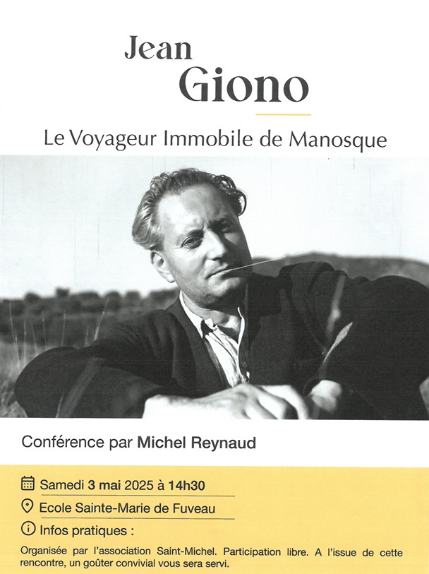 JEAN GIONO - Le Voyageur Immobile de Manosque