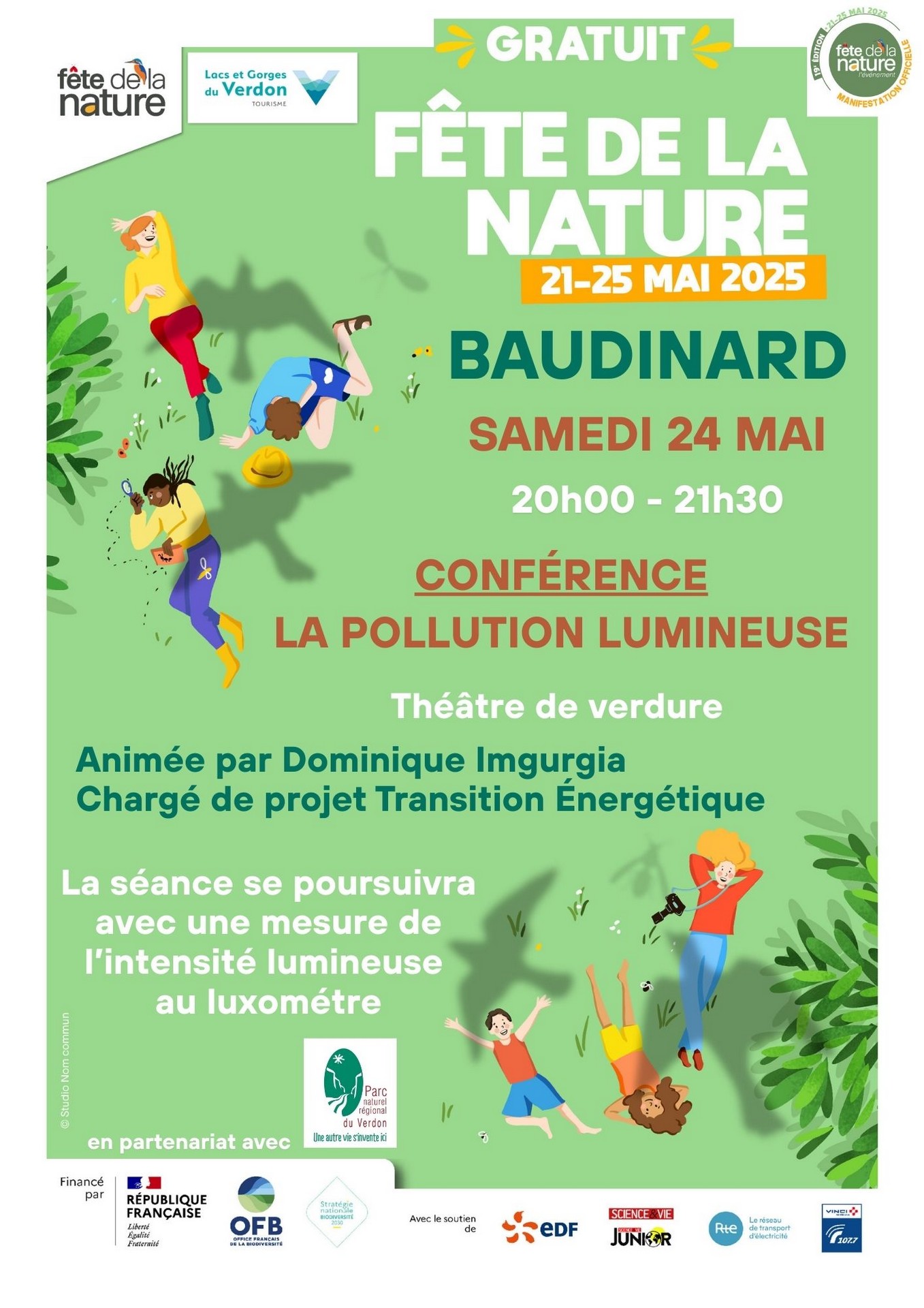 Confrence sur la pollution lumineuse