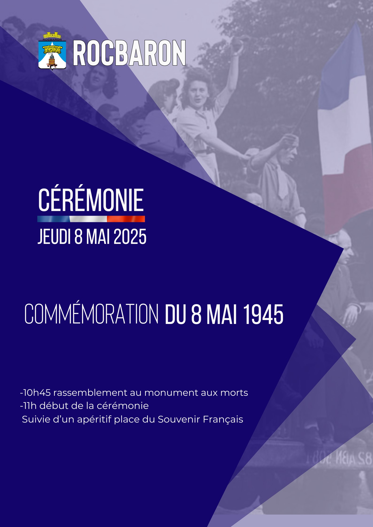 Commmoration de la victoire du 8 mai 1945