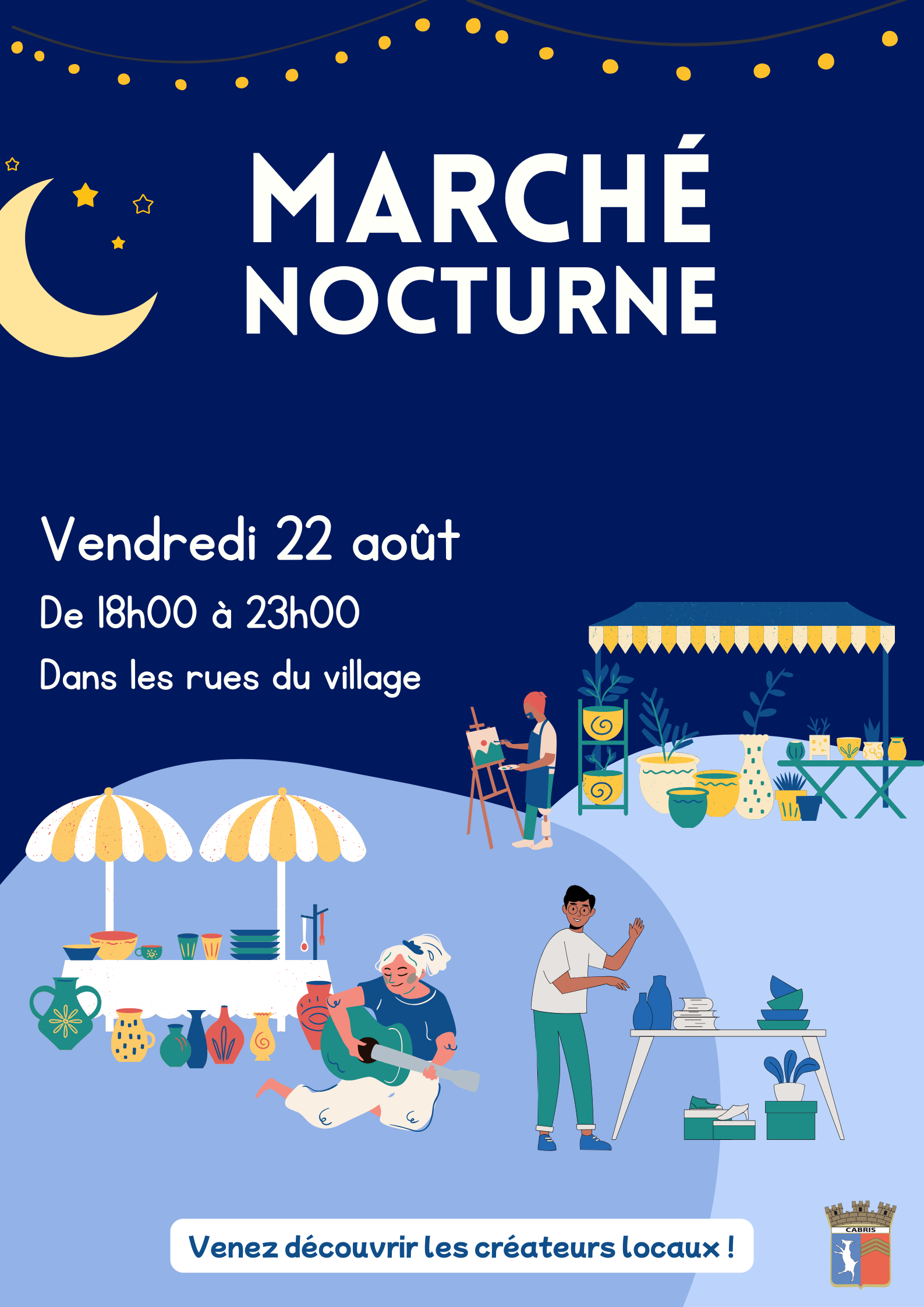 March nocturne  Cabris