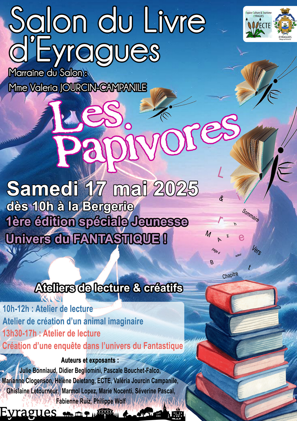 Salon du livre d'Eyragues