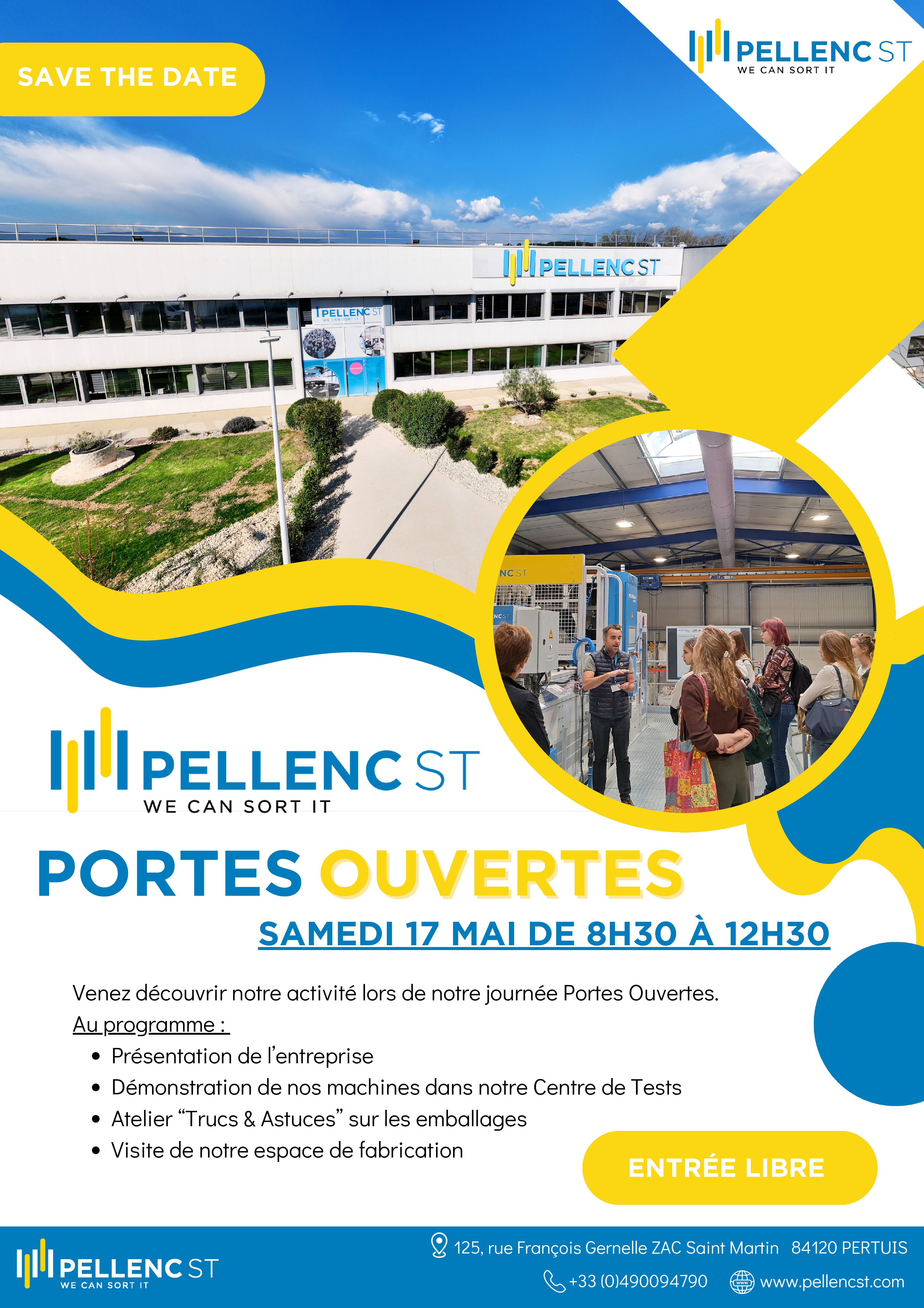 Portes ouvertes PELLENC ST
