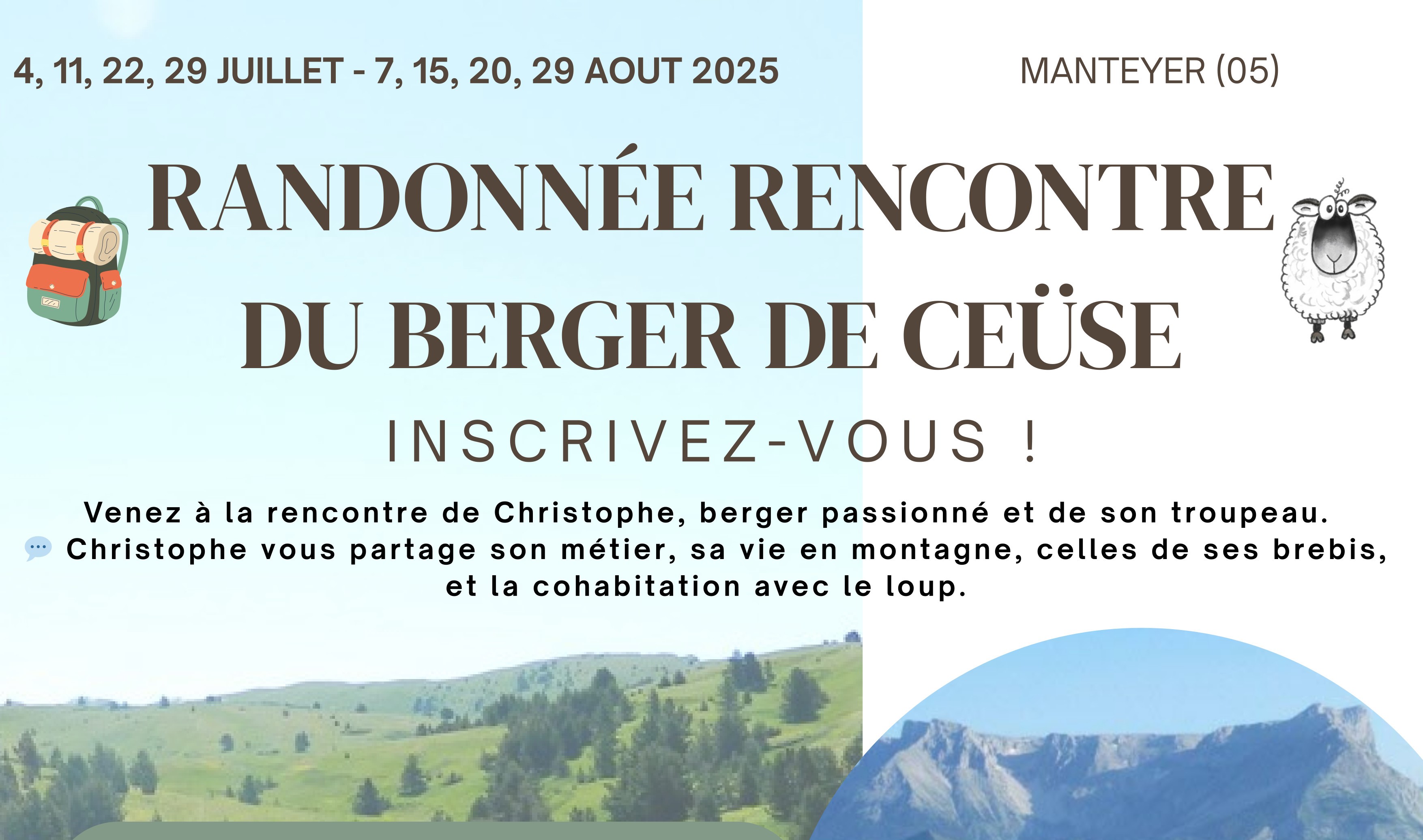 Randonne Rencontre du Berger de Cse