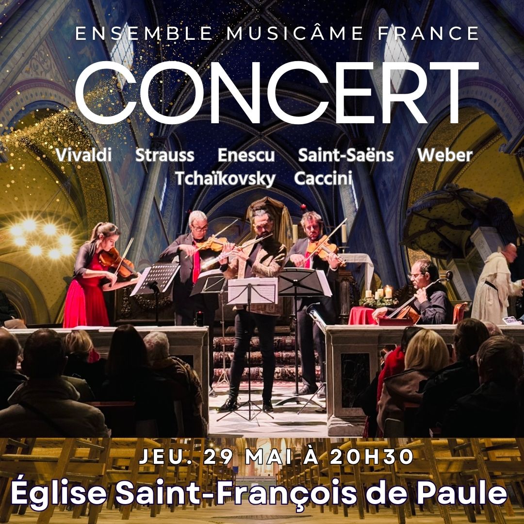 Concert de musique classique - Ensemble Musicme France
