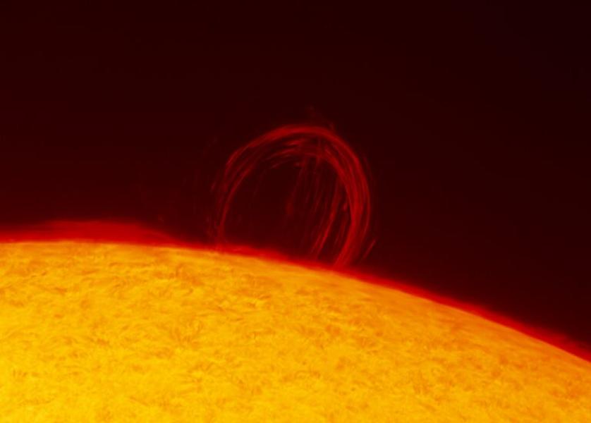 Le soleil, une toile  dcouvrir