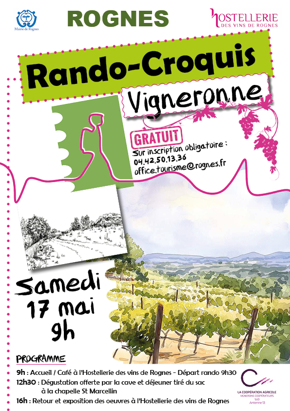 Rando-croquis vigneronne