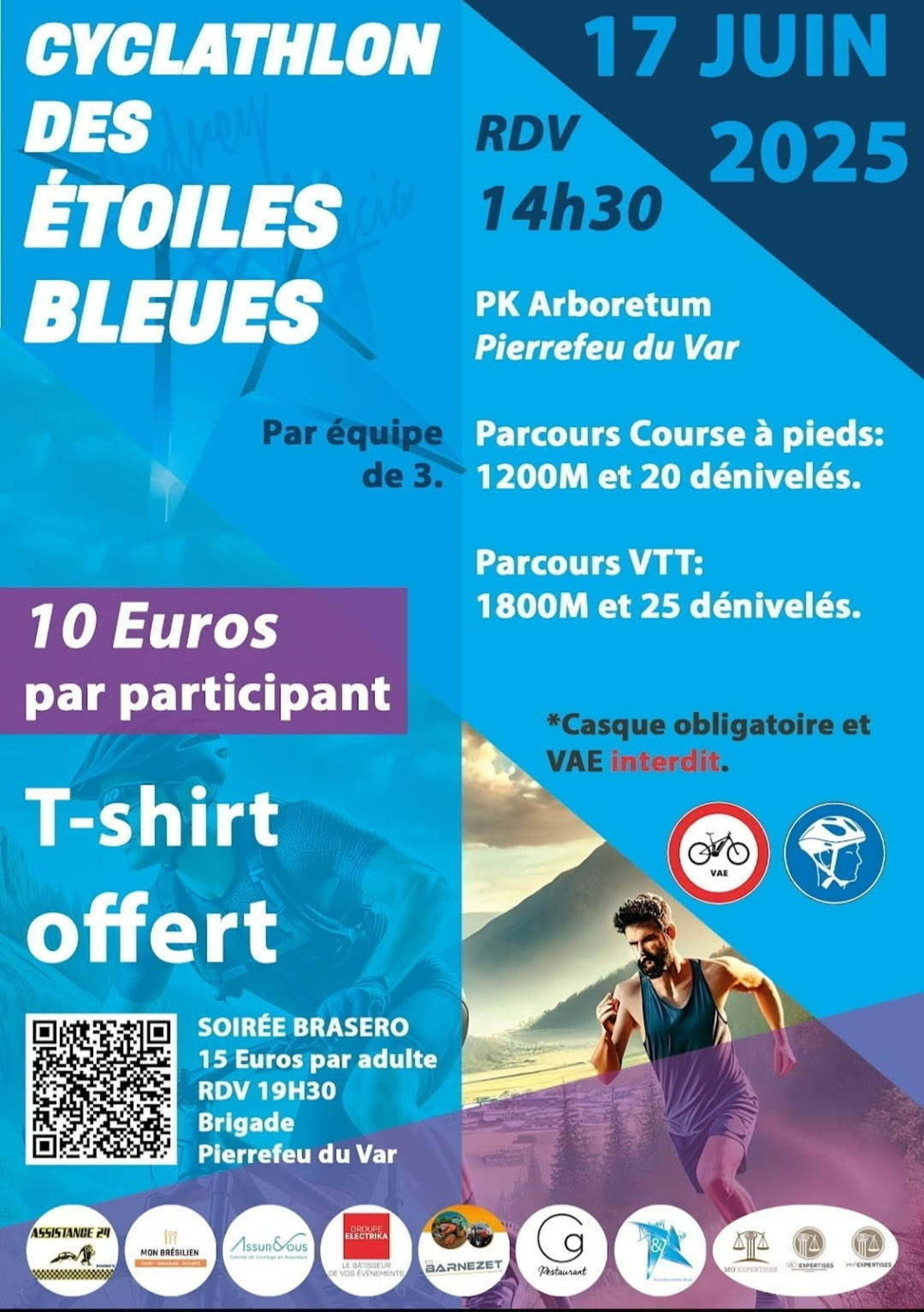 Cyclathlon des toiles bleues