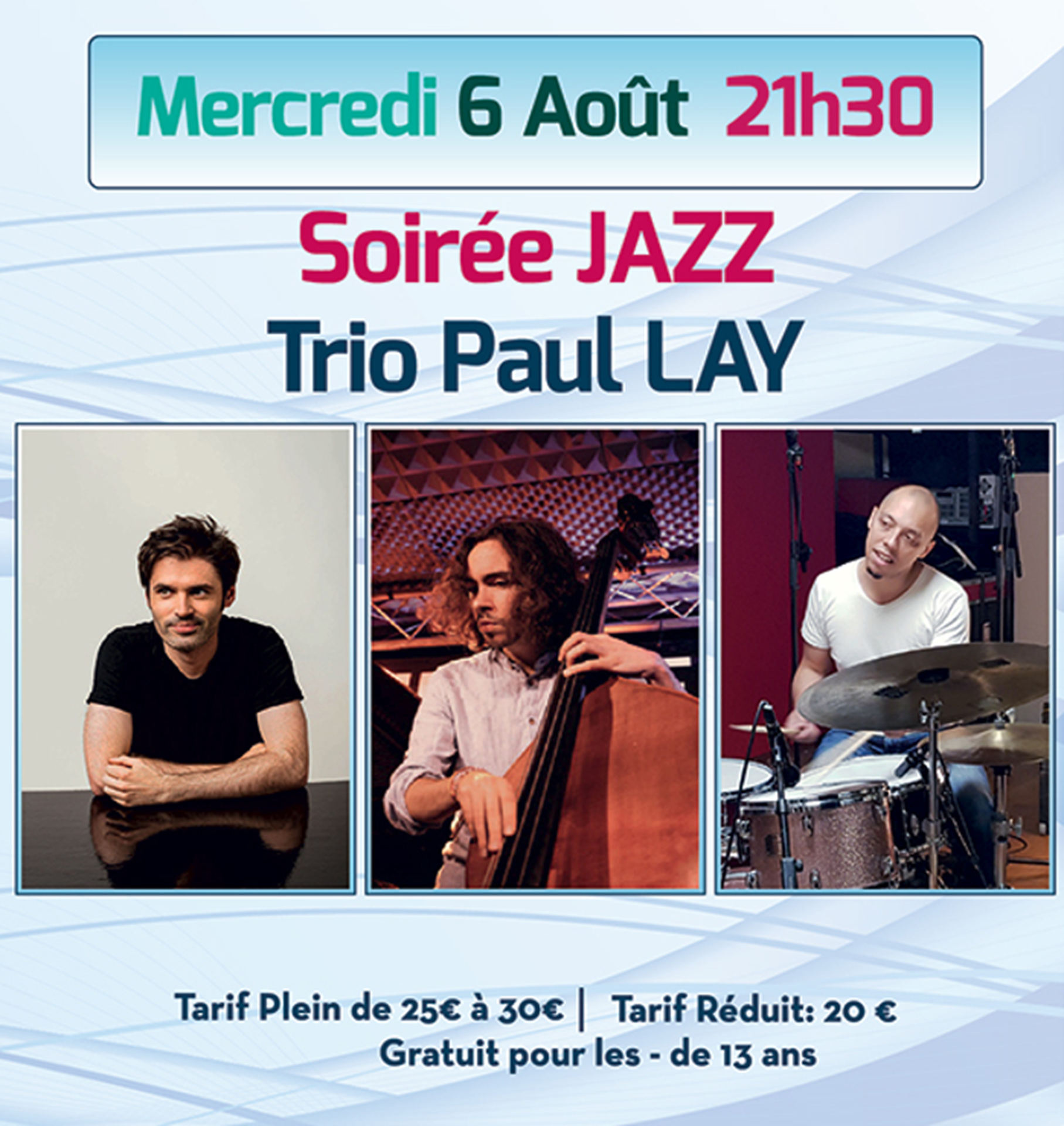 Concert Paul Lay Trio :  Bach's Groove 
