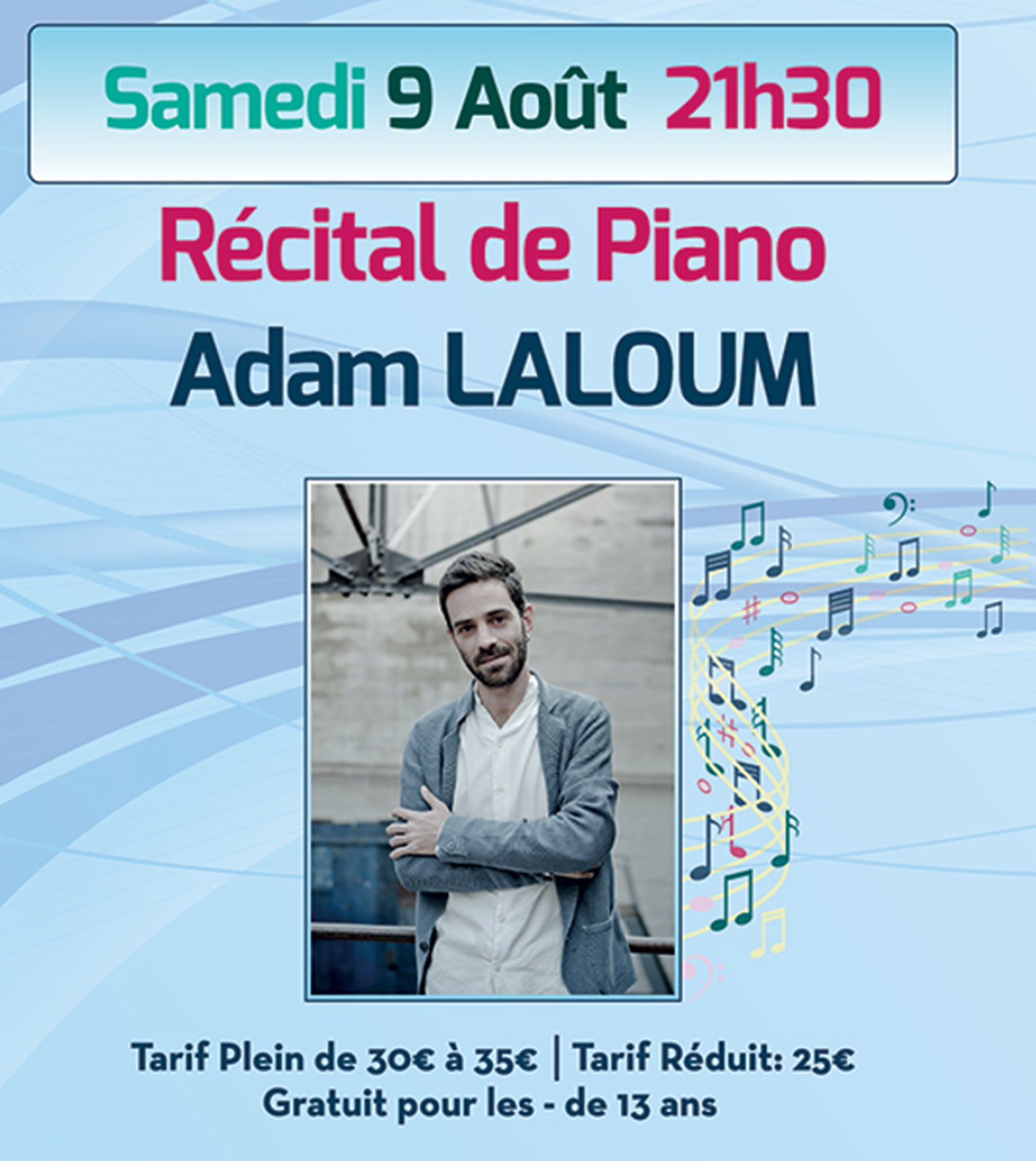 Concert Adam Laloum, piano