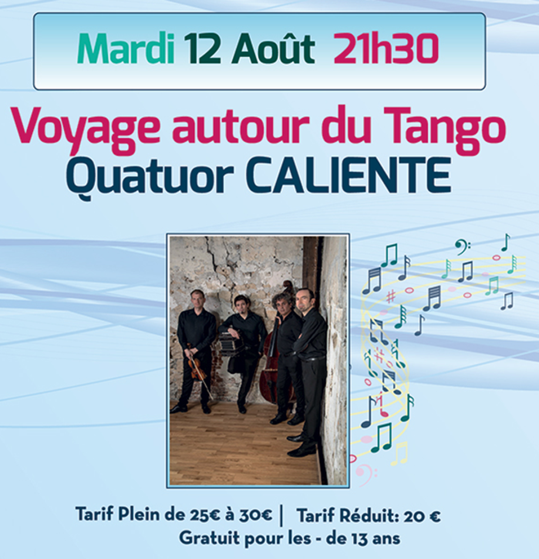 Concert Quatuor Caliente