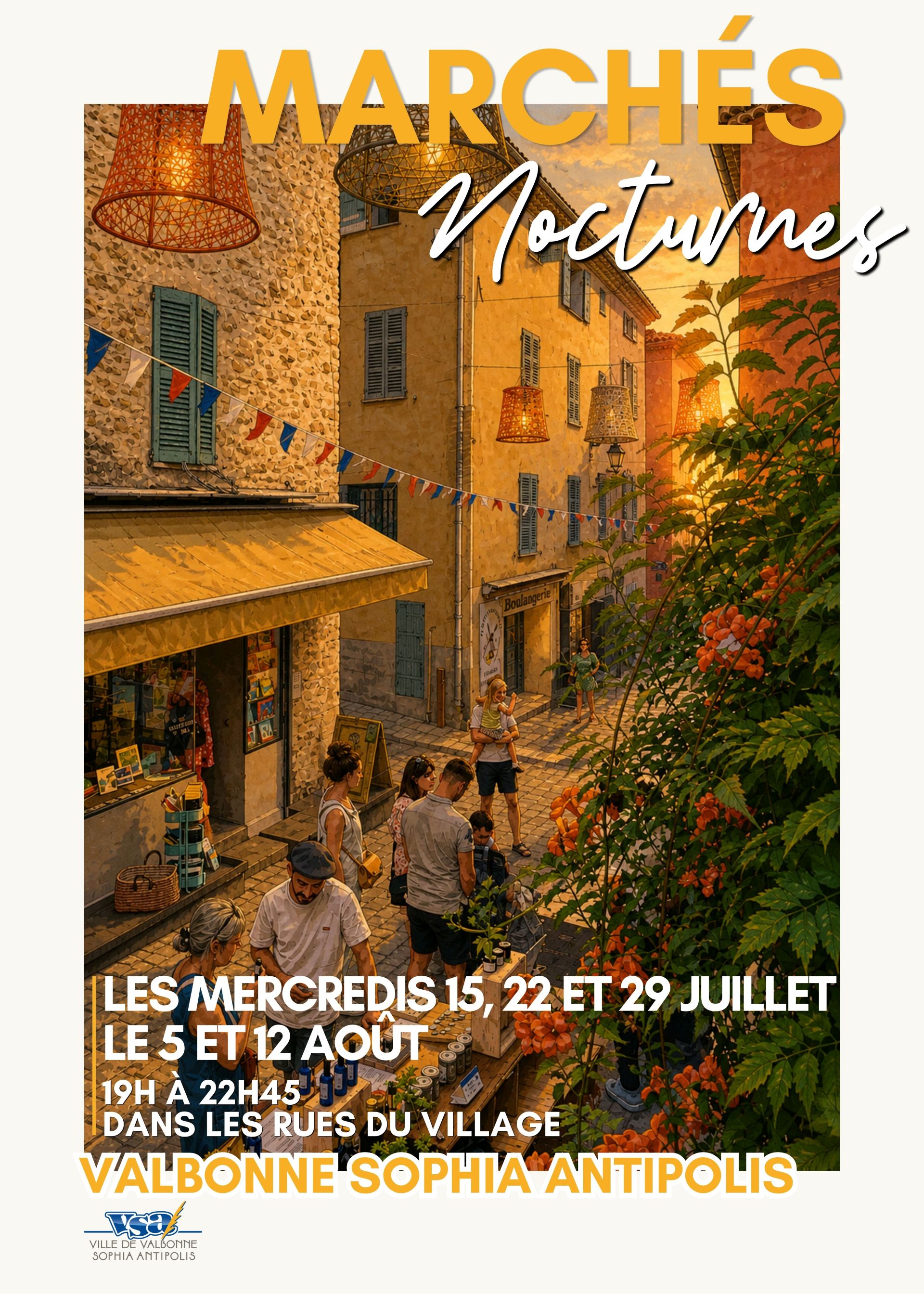 March�s nocturnes de Valbonne