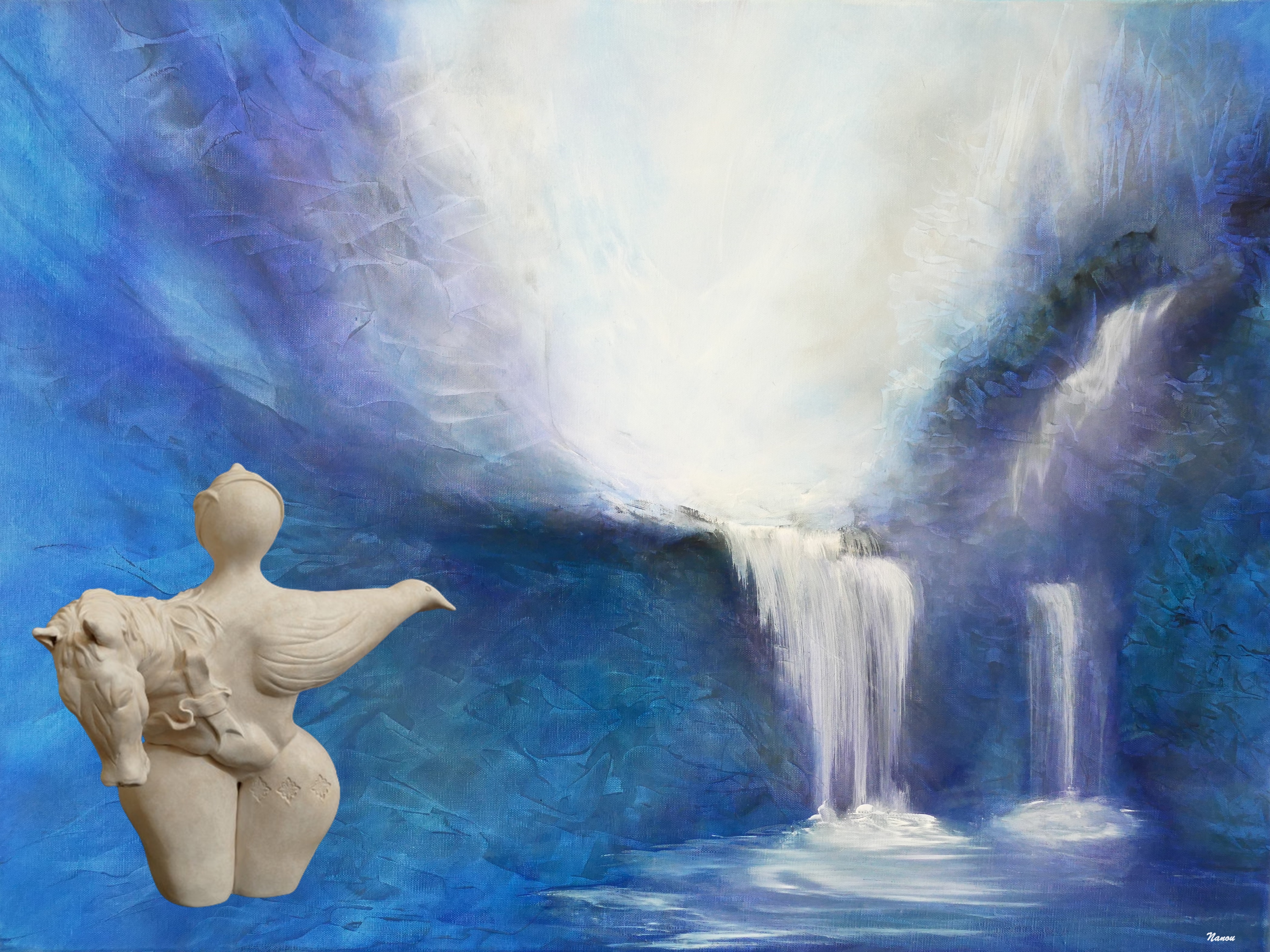 Exposition de sculpture et peinture - Nanou