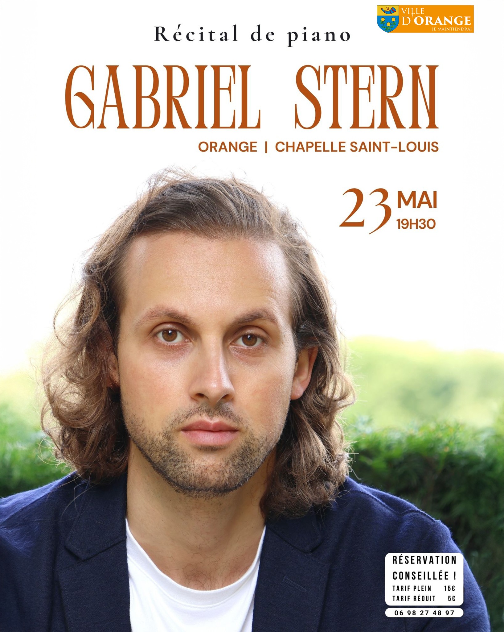 Rcital de piano - Gabriel Stern