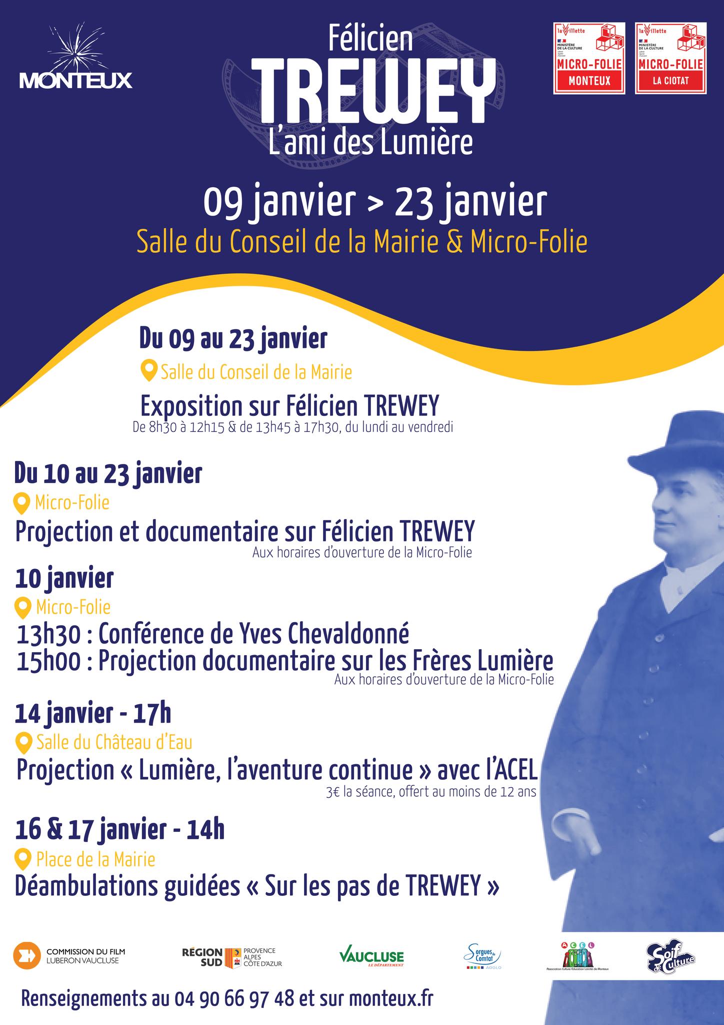 Exposition - F�licien Trewey, l'ami des fr�res Lumi�re
