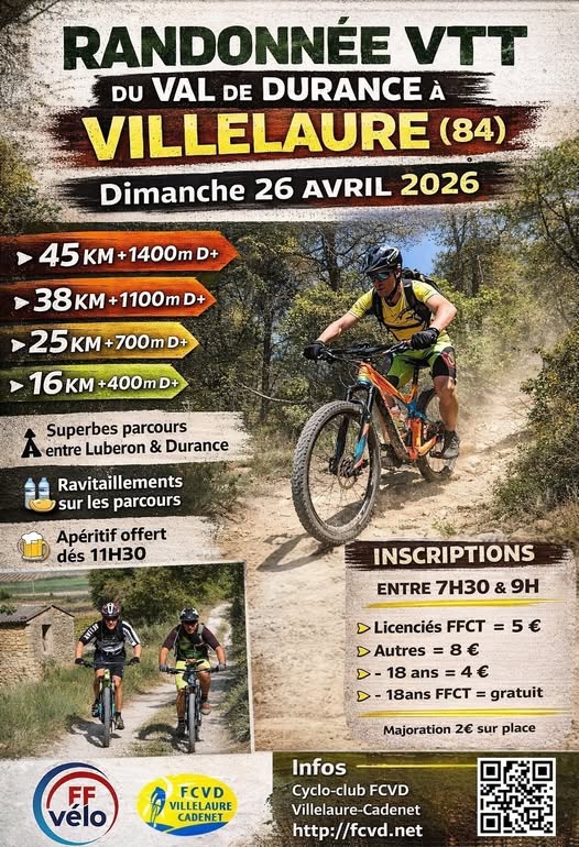 Randonn�e en VTT du Val de Durance
