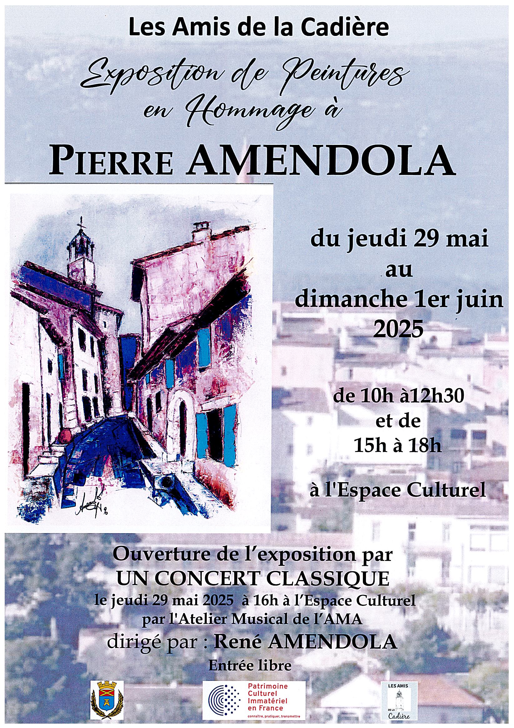 Hommage  Pierre Amendola